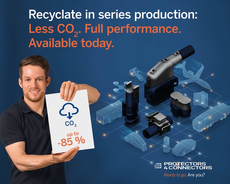 Recyclingmaterial nutzen, Ressourcen schonen, CO2 einsparen: Realisiert mit Serienlösungen für die Automobilindustrie von K-TECH® und KAPSTO®